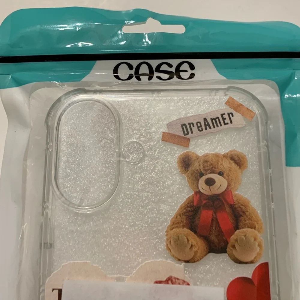 iPhone 16 Plus Valentine Day Clear Case